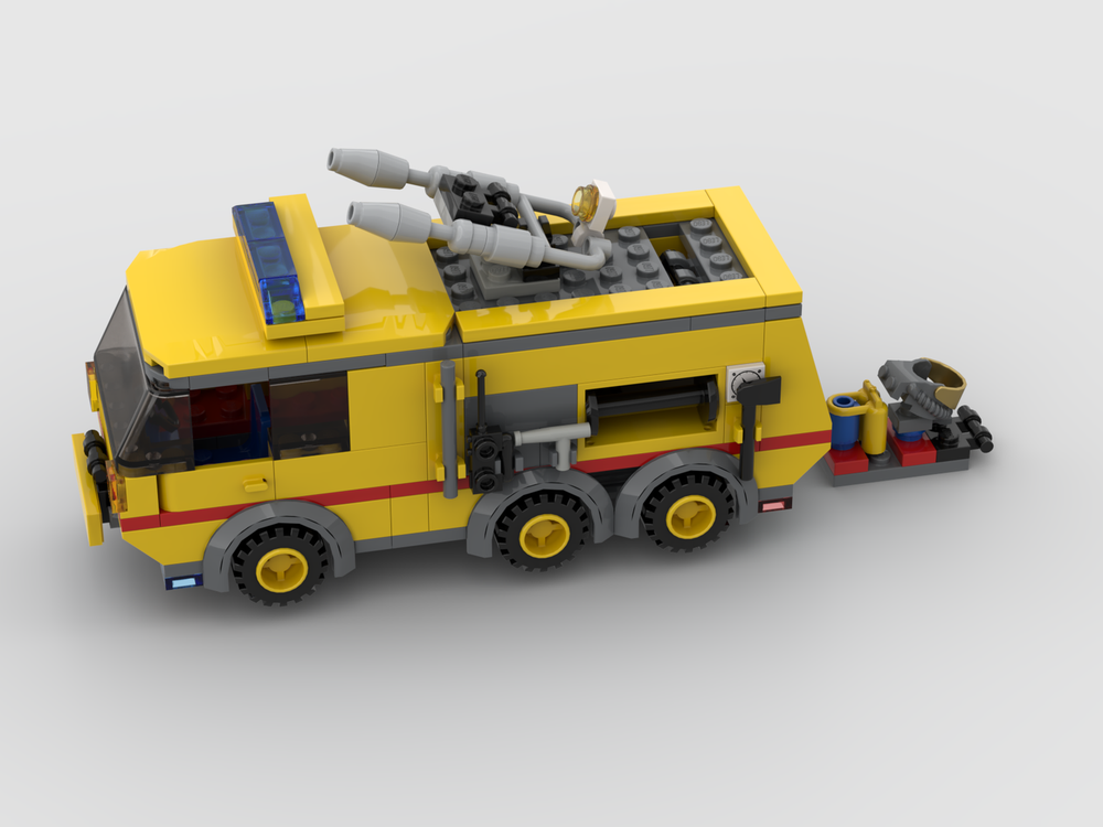 Lego 6440 - Jetport Fire Squad remake
