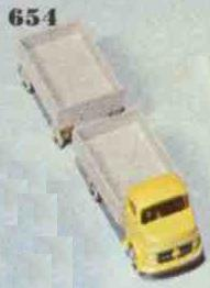Lego 1:87 Mercedes Flatbed Truck/Trailer