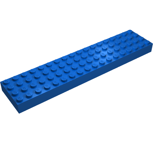 Lego Brick 4 x 18 / Blue