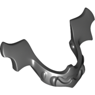Lego Headwear Accessory Visor / Chin Guard Elaborate [Plain] / Black