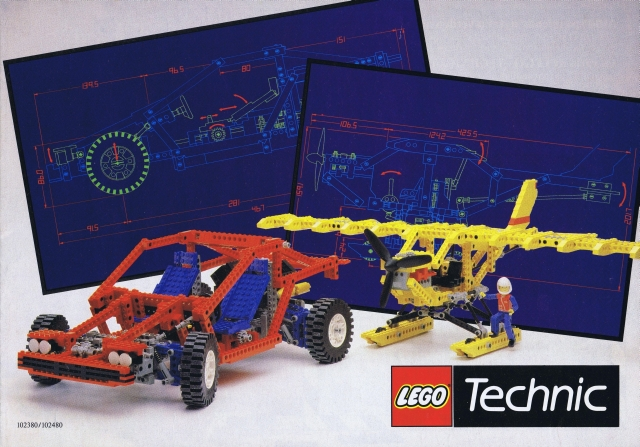 Lego 1988 Medium Technic European (102380/102480-EU I (DK/N/S/SF))