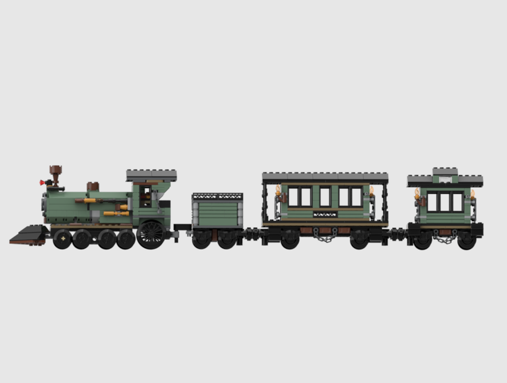 Lego Haunted Train Version 2