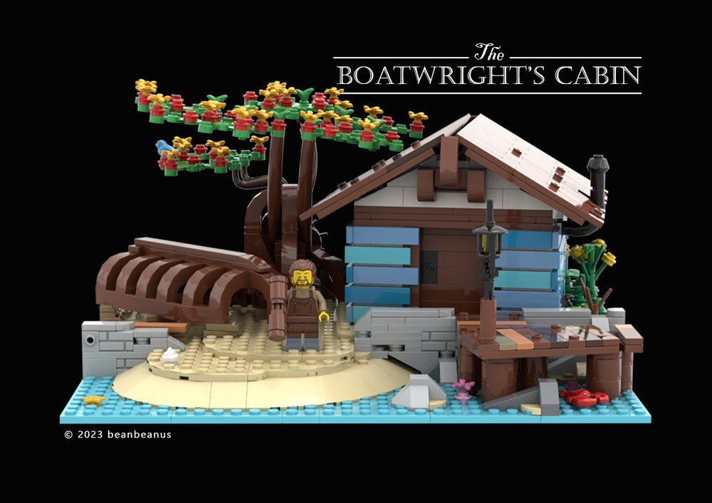 Lego The Boatwright's Cabin
