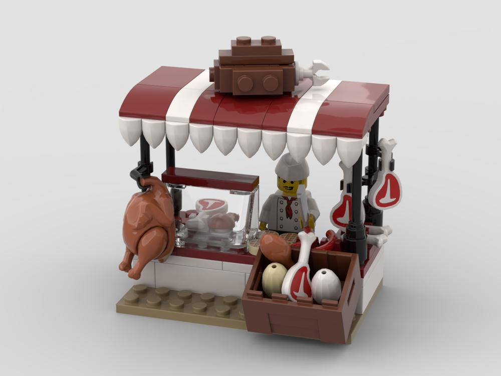 Lego Butchers Stand
