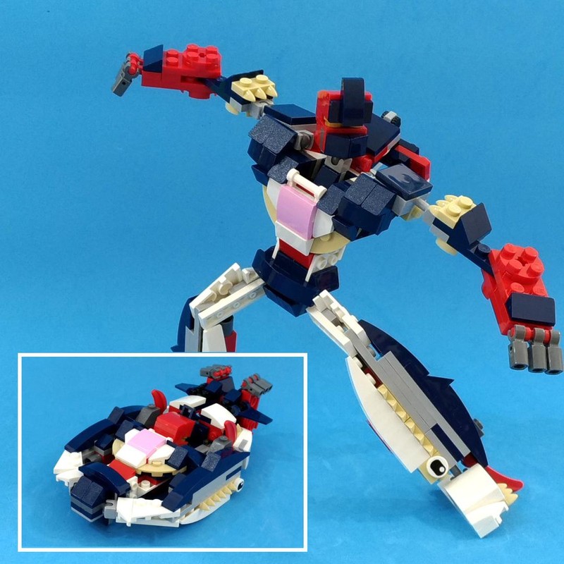 Lego Transformers Hovercraft from Creator 31088