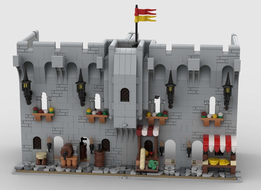 Lego Medieval City Street