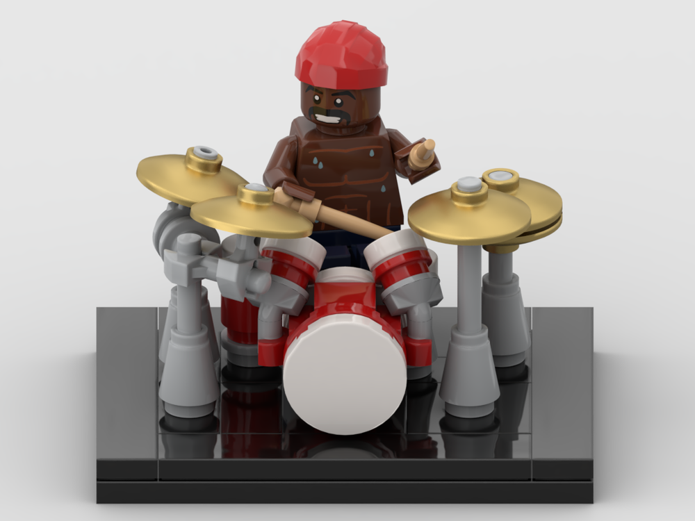 Lego Drumkit (minifig-scale)