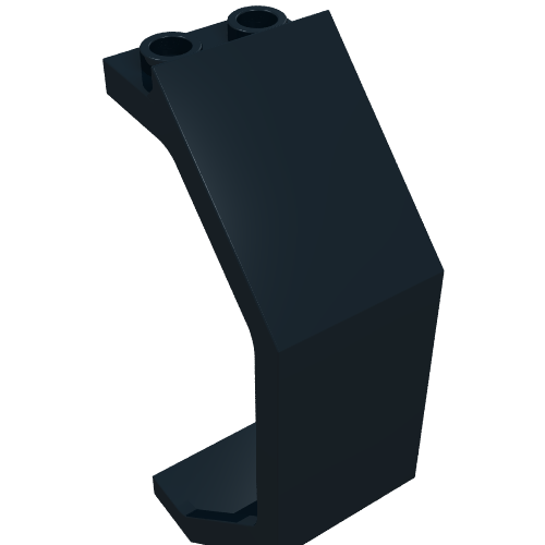 Lego Panel 3 x 2 x 6 / Black