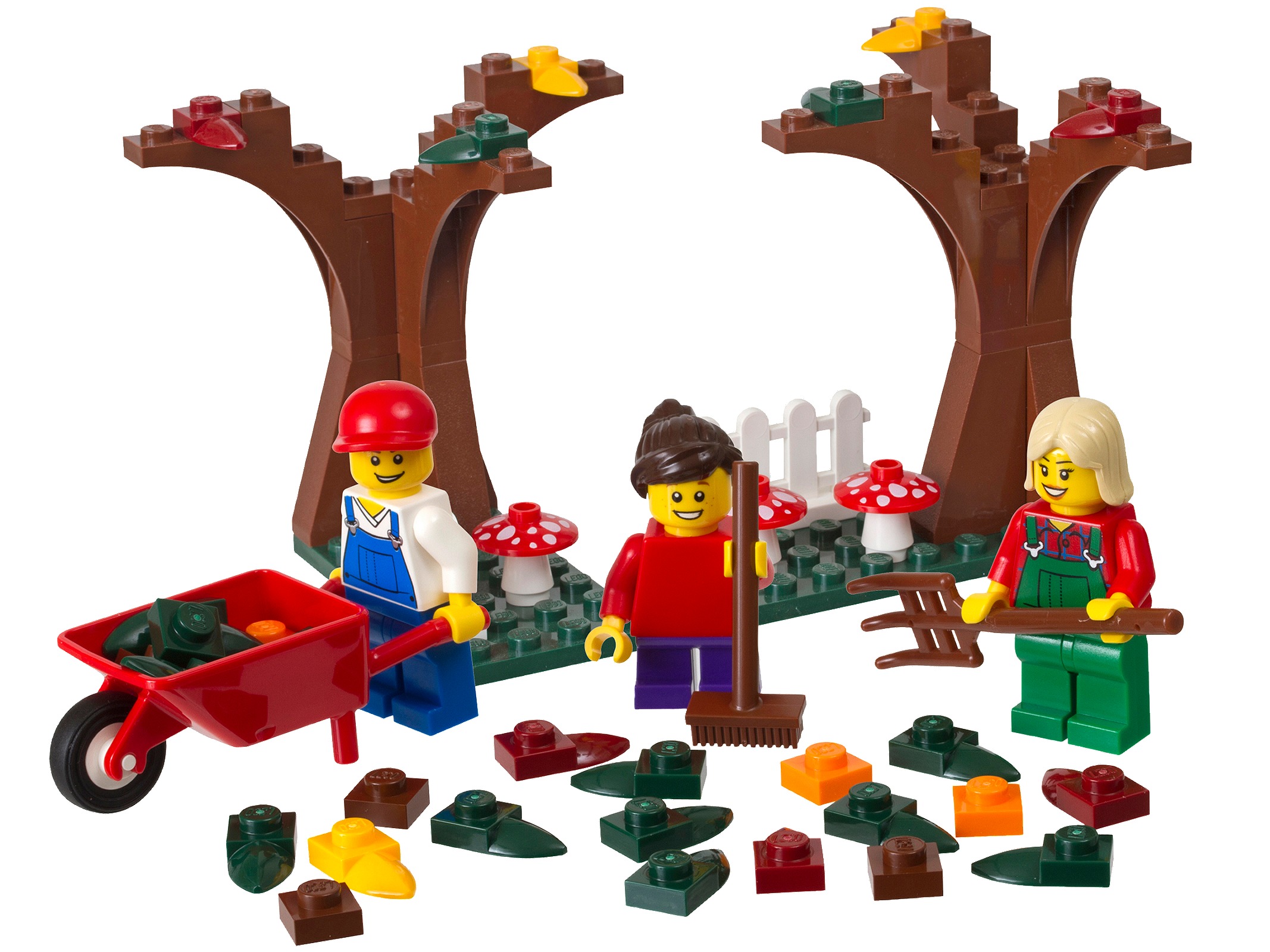 Lego Fall Scene