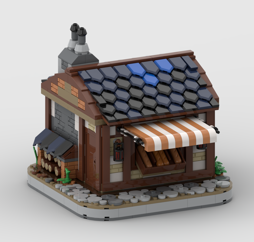Lego Medieval Castle: Bakery (v.2)