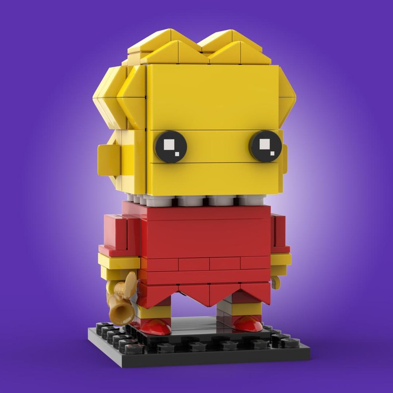 Lego Lisa Simpson Brickheadz