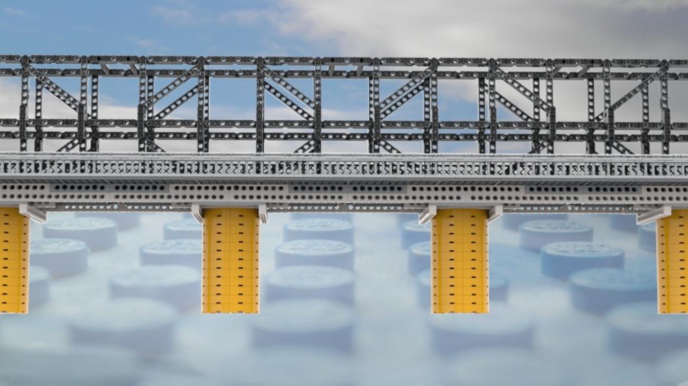 Lego Train Bridge - small version