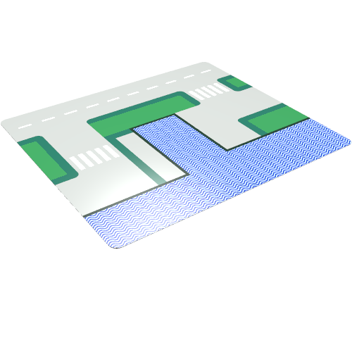 Lego Playmat, Harbor Print / [No Color/Any Color]