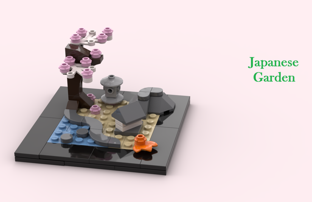 Lego Little Japanese Garden