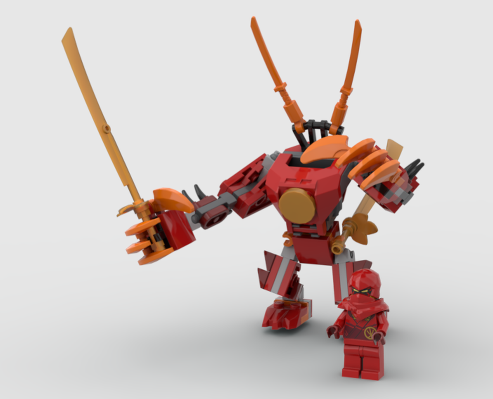 Lego Kai's dragon-mech