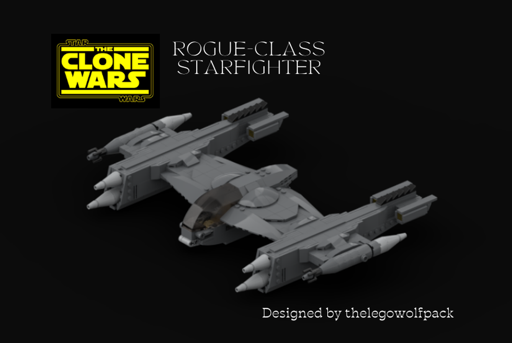 Lego Rogue-class starfighter V2