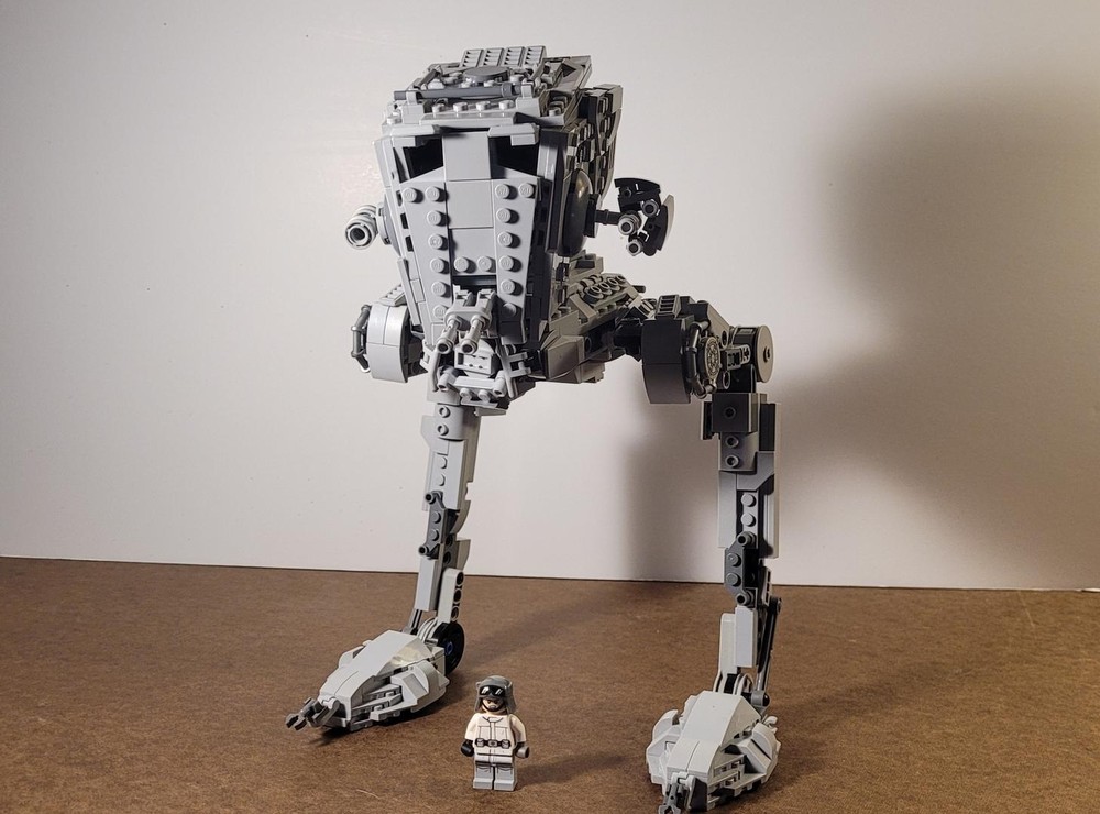 Lego Imperial AT-ST walker, (Minifigure-Scale)
