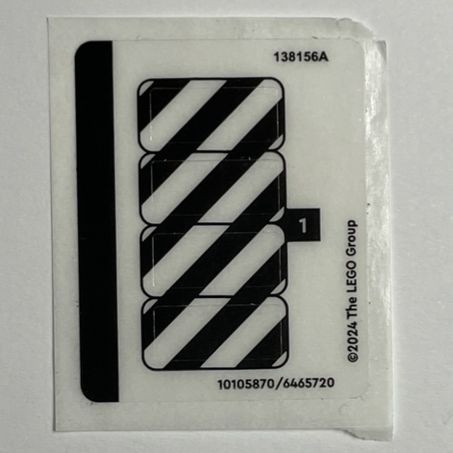 Lego Sticker Sheet for Set 60428-1 / [No Color/Any Color]