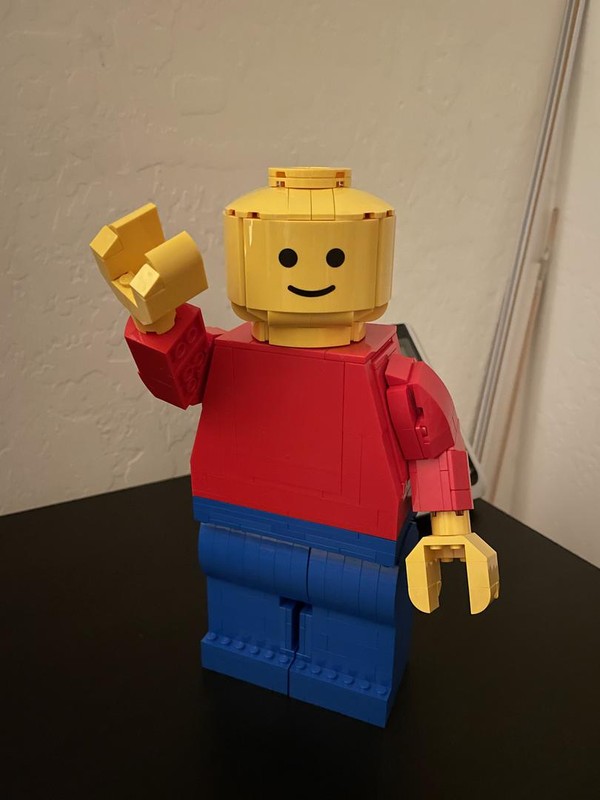 Lego Simple Bald Top for 40649 Up-Scaled Minifigure