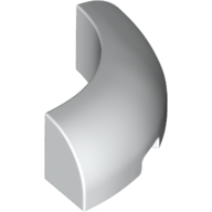 Lego Brick Round Corner 3 x 3 x 1 No Studs / White