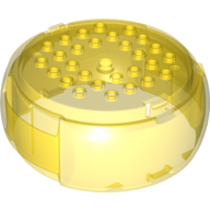 Lego Pod, Center Barrel Section 10 x 10 x 3 1/3 X-Pod / Trans-Yellow