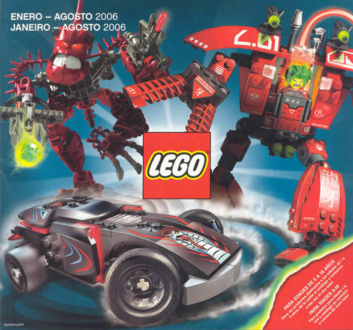 Lego 2006 Large Spanish / Portuguese January - August (429.9794-ES/PT)