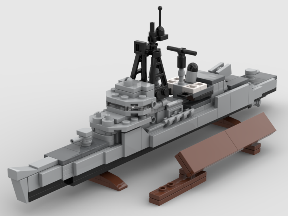 Lego USS Dupont DD-941 Forest Sherman Class Destroyer