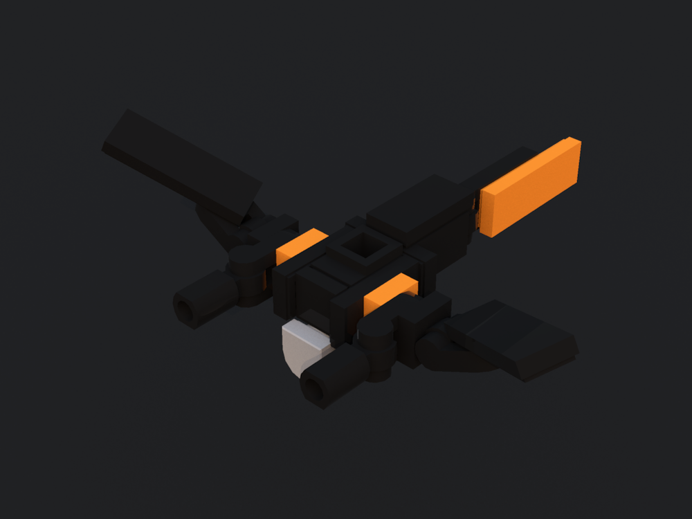 Lego Mini Tron Legacy Light Jet