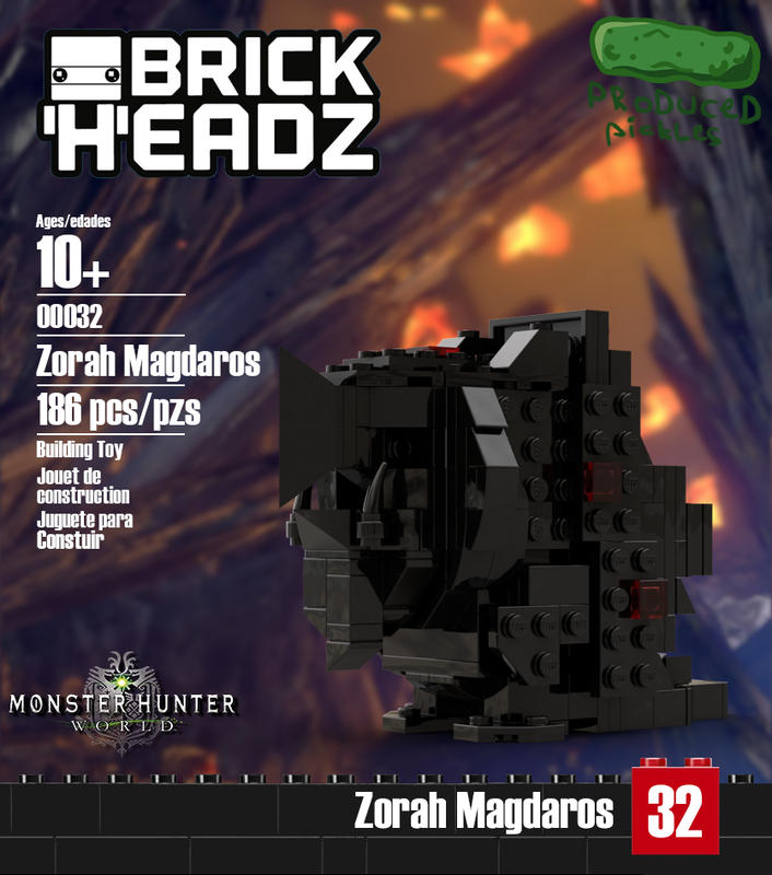 Lego Zorah Magdaros (Monster Hunter World)