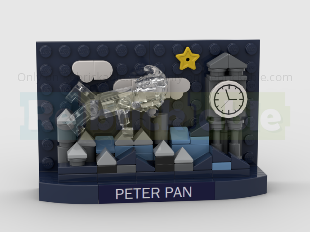 Lego Peter Pan TV Insert for 40774