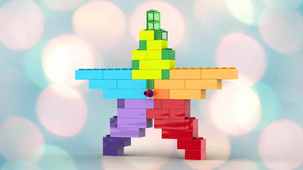 Lego 10694 Rainbow star