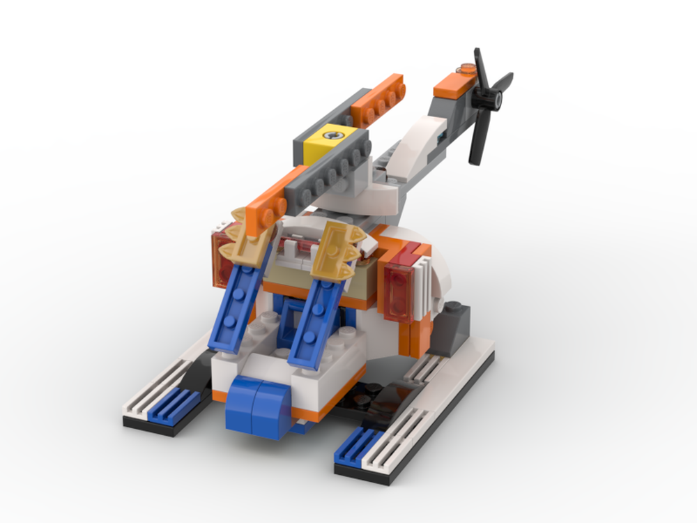 Lego 60226 Klintslztvud Style Helicopter