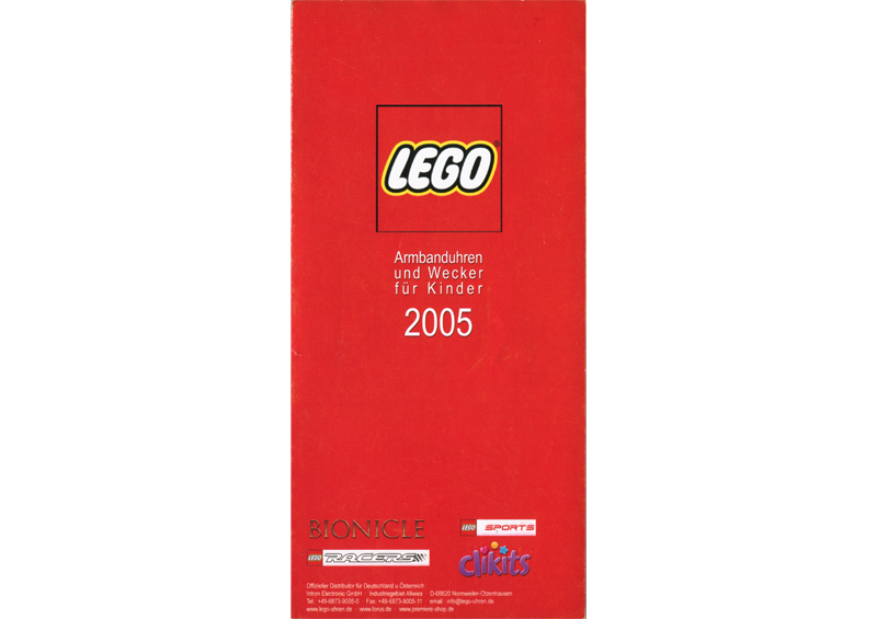 Lego 2005 Small German Watches