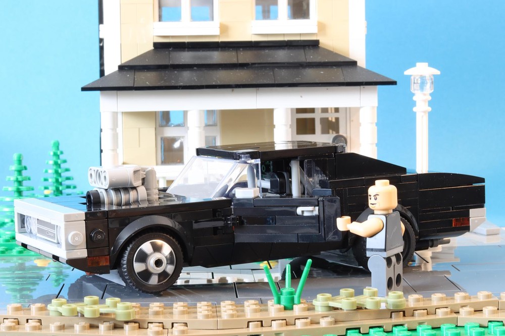 Lego Mod of 76912 "1970 Dodge Charger R/T"