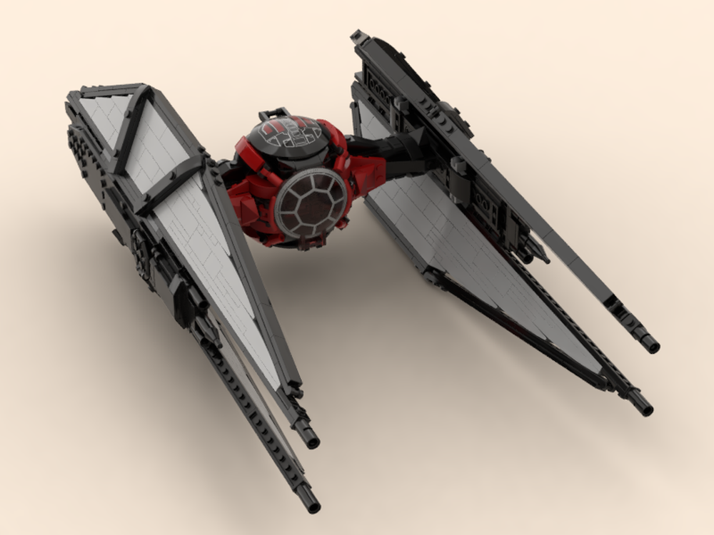 Lego Tie Whisperer Minifig Scale