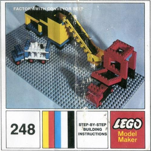 Lego Factory With Conveyor Belt