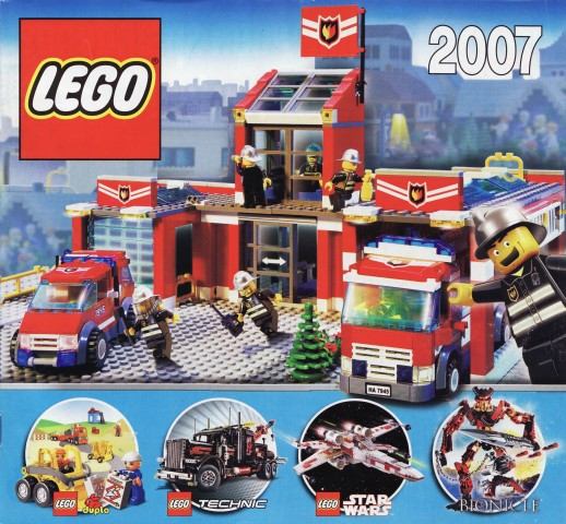 Lego 2007 Large Danish August - December (451.5831-DK)