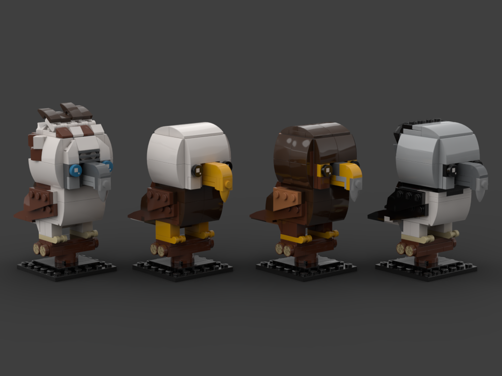 Lego Iconic Eagles of the World: Birdheadz (Value Pack)
