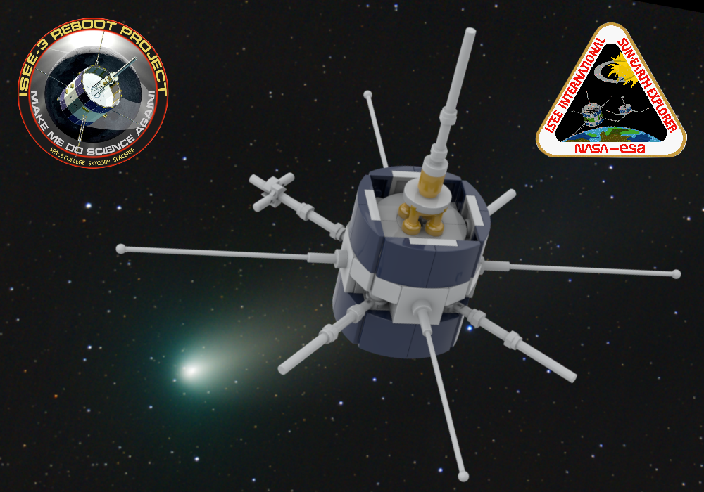 Lego ISEE-3 / ICE Spacecraft
