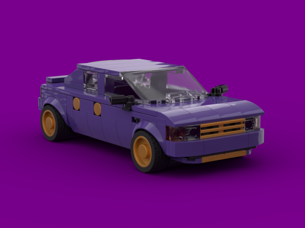 Lego Maserati Quattroporte-The Penguin