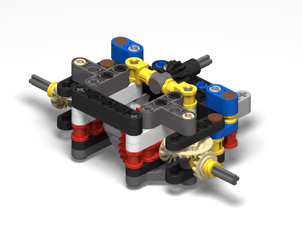 Lego Front wheel drive steering v2