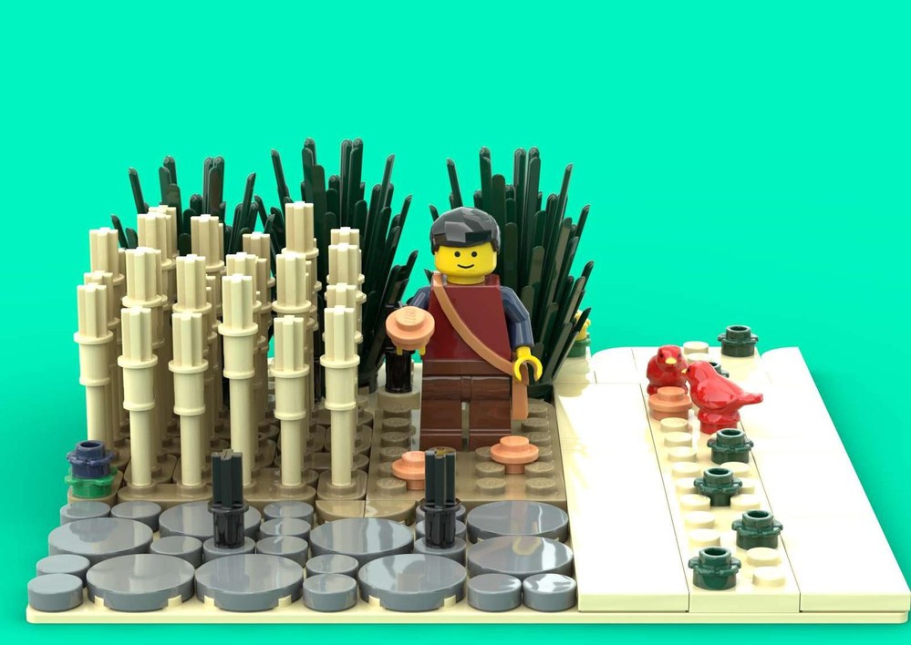 Lego Farmer antique