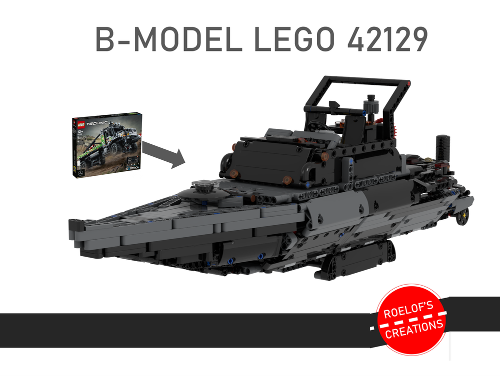 Lego 42129 B-model SPEEDBOAT