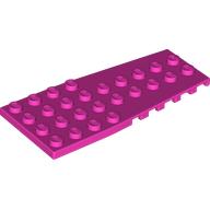 Lego Wedge Plate 4 x 9 with Stud Notches / Dark Pink