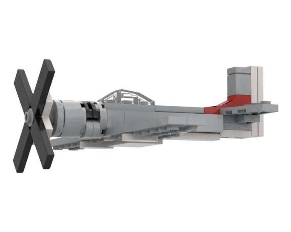Lego Douglas A-1 Skyraider (1/110 scale)