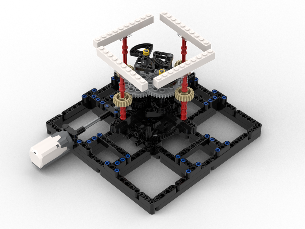 Lego Hypocycloid Kinetic Sculpture 2