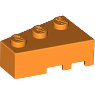 Lego Brick Wedged, Angled 3 x 2 Left / Orange