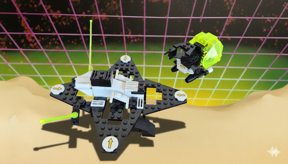 Lego (6887) Interceptor with Launchpad
