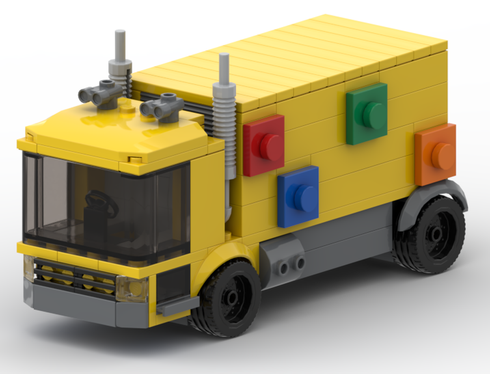 LEGO delivery truck