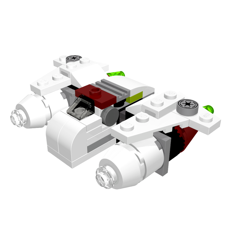 Lego 75076 Chibi Starship